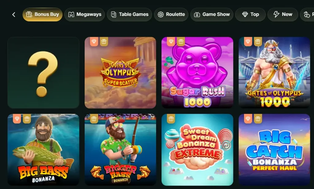 GoldenRoo Casino Bonus Buy
