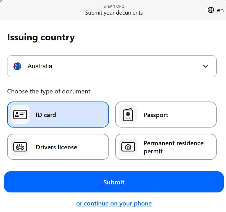 GoldenRoo KYC
