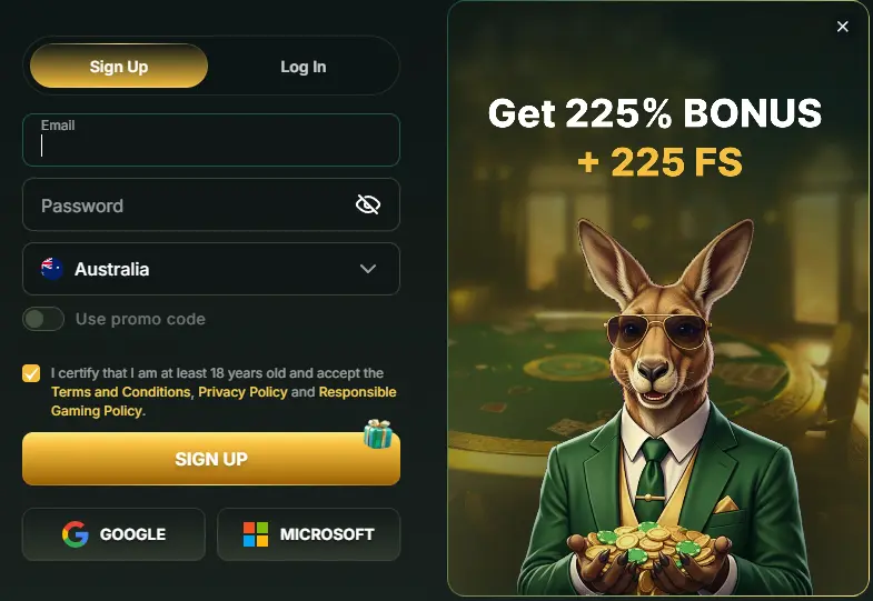 Goldenroo casino registration